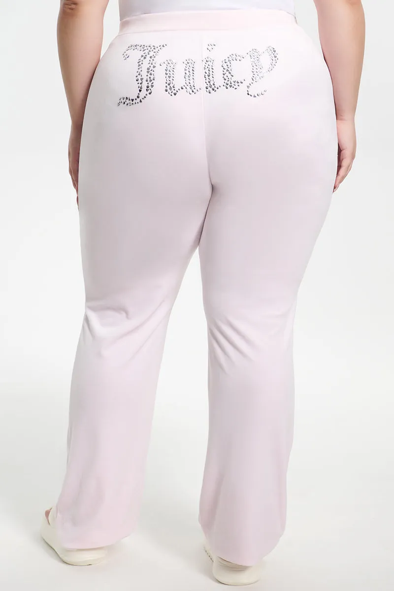 Plus-Size Mixed Jewels Velour Track Pants sold by Juicy Couture