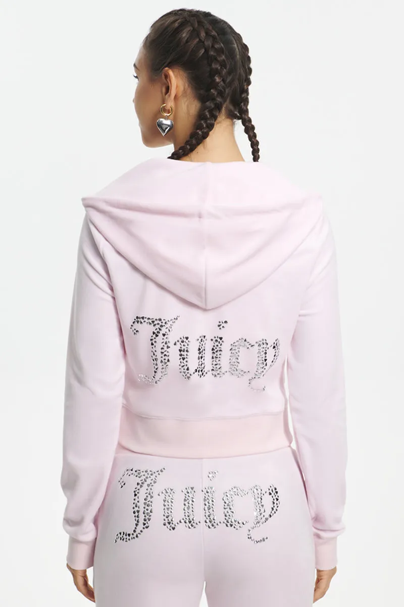 Mixed Jewels Velour Hoodie sold by Juicy Couture