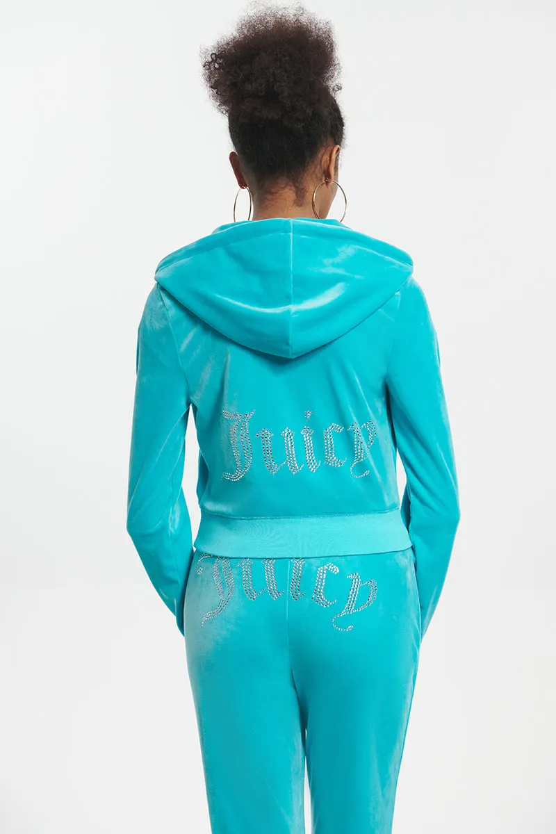 OG Big Bling Velour Hoodie sold by Juicy Couture product image thumbnail 2