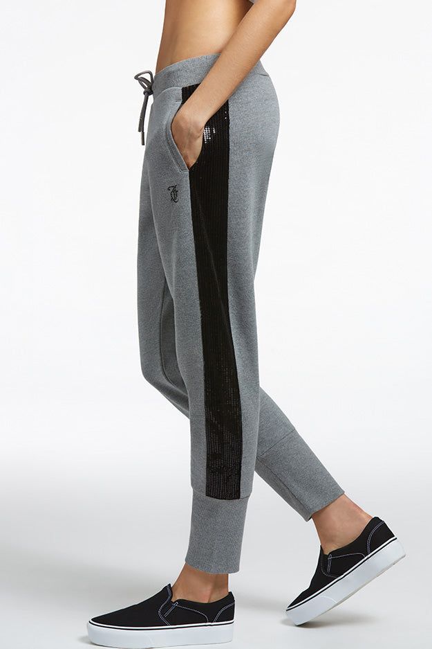 Sequin Fleece Joggers—REJUICED sold by Juicy Couture