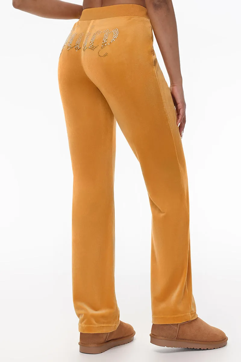 Ombre Big Bling Velour Track Pants sold by Juicy Couture