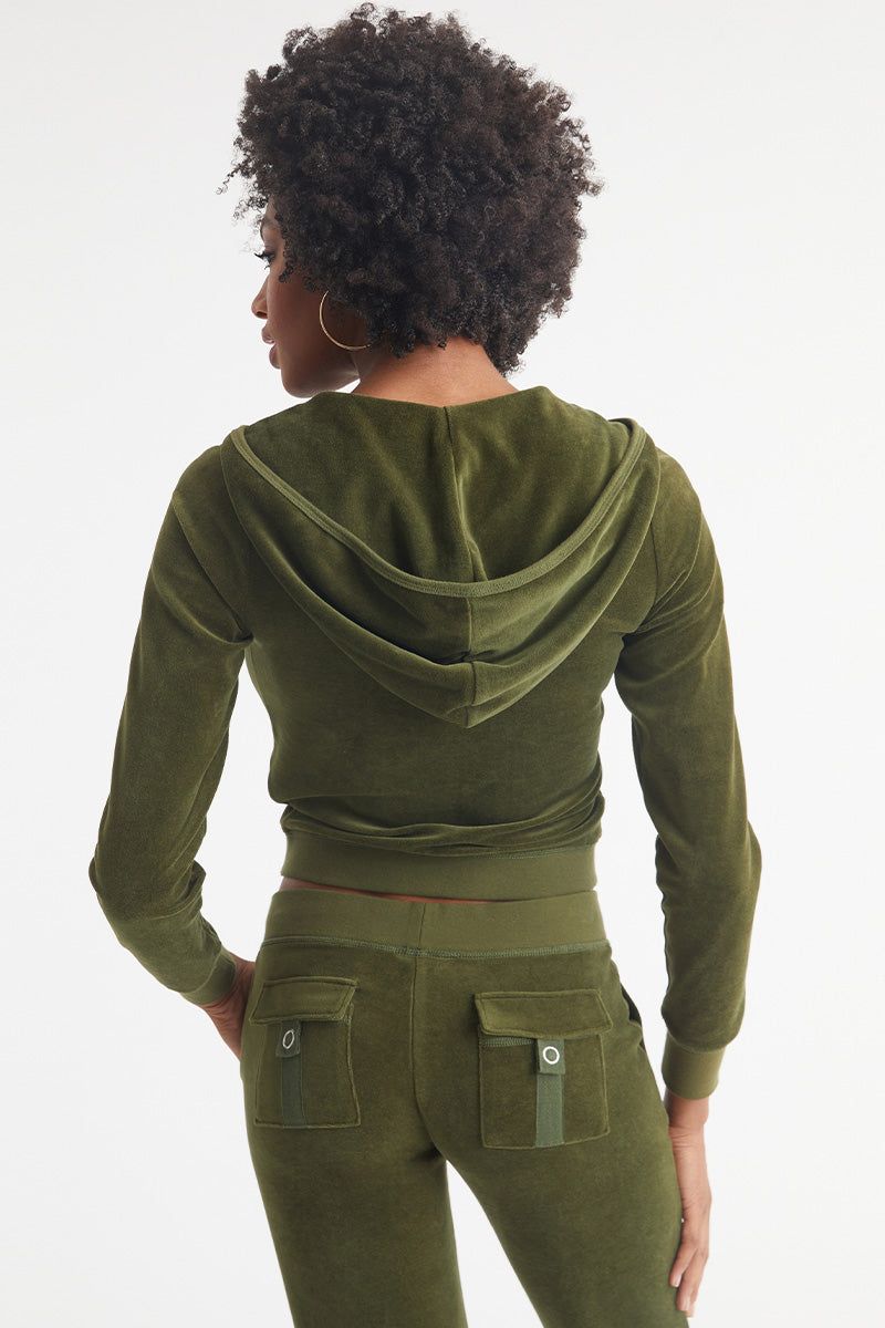 Classic Cotton Velour Hoodie sold by Juicy Couture product image thumbnail 3