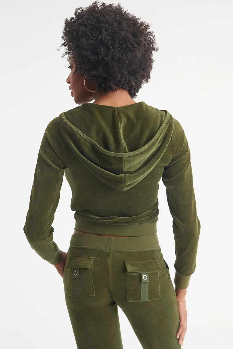 Icons Classic Cotton Velour Hoodie sold by Juicy Couture product image thumbnail 3