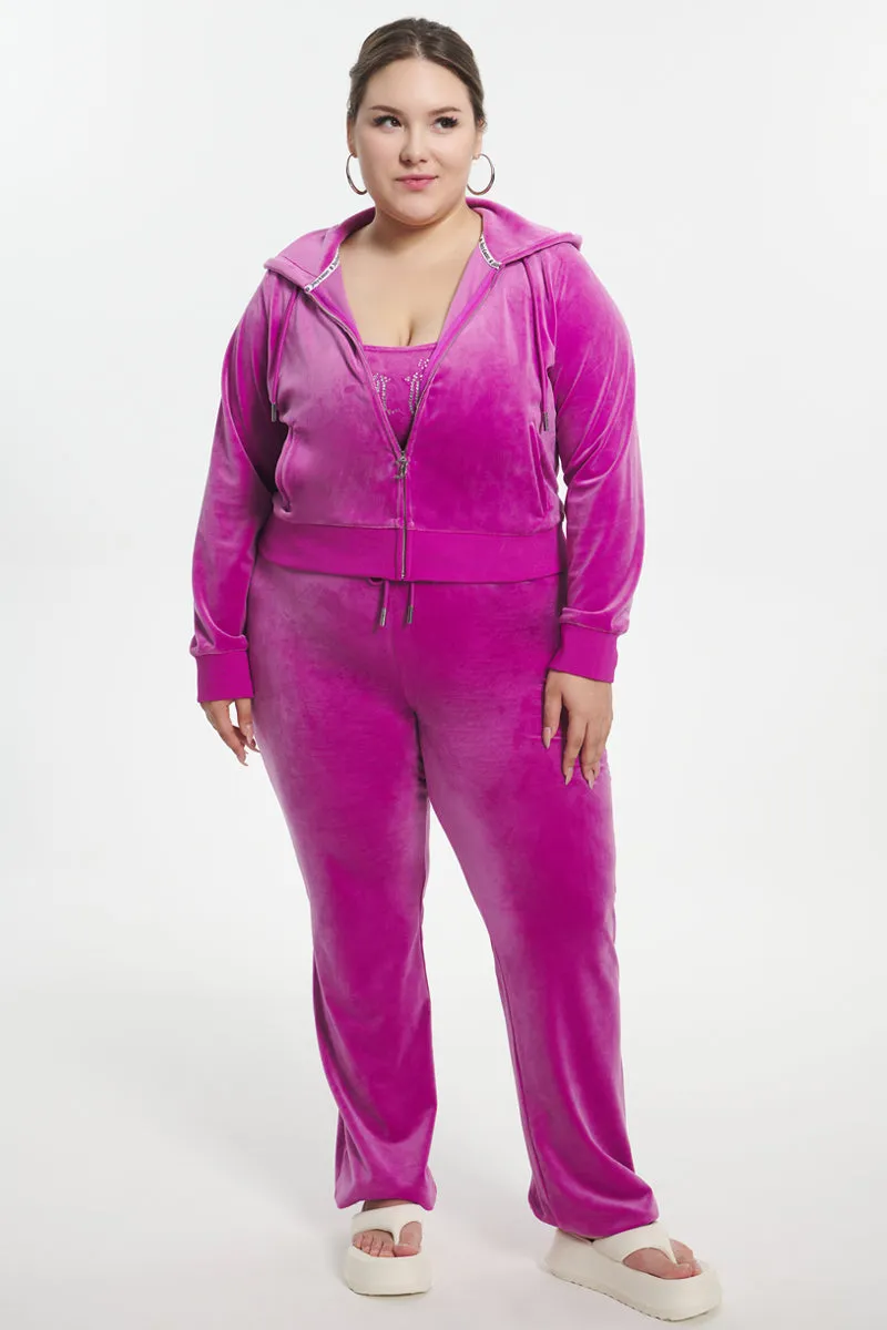 Plus-Size OG Big Bling Velour Hoodie sold by Juicy Couture product image thumbnail 5