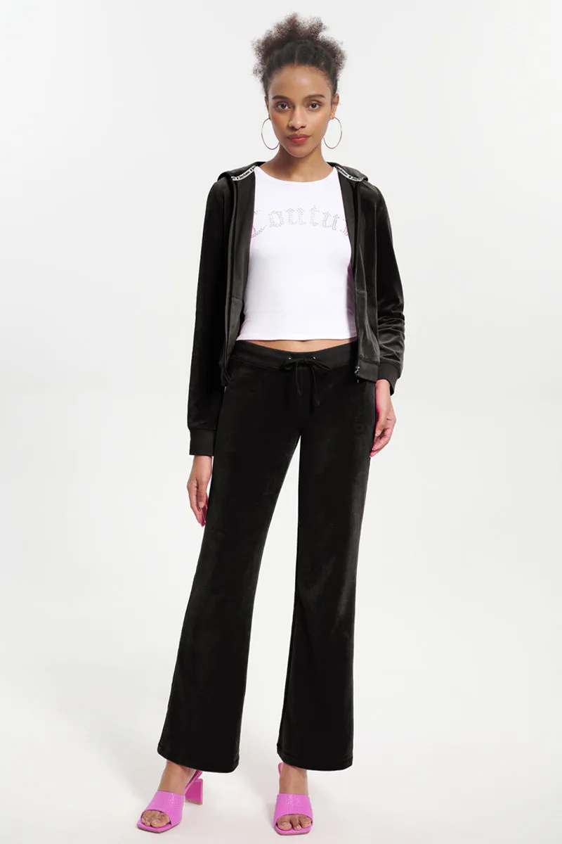 Classic Cotton Velour Track Pants sold by Juicy Couture product image thumbnail 3