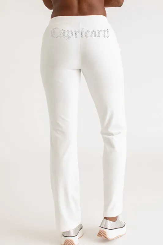Capricorn Customizable Big Bling Velour Track Pants sold by Juicy Couture