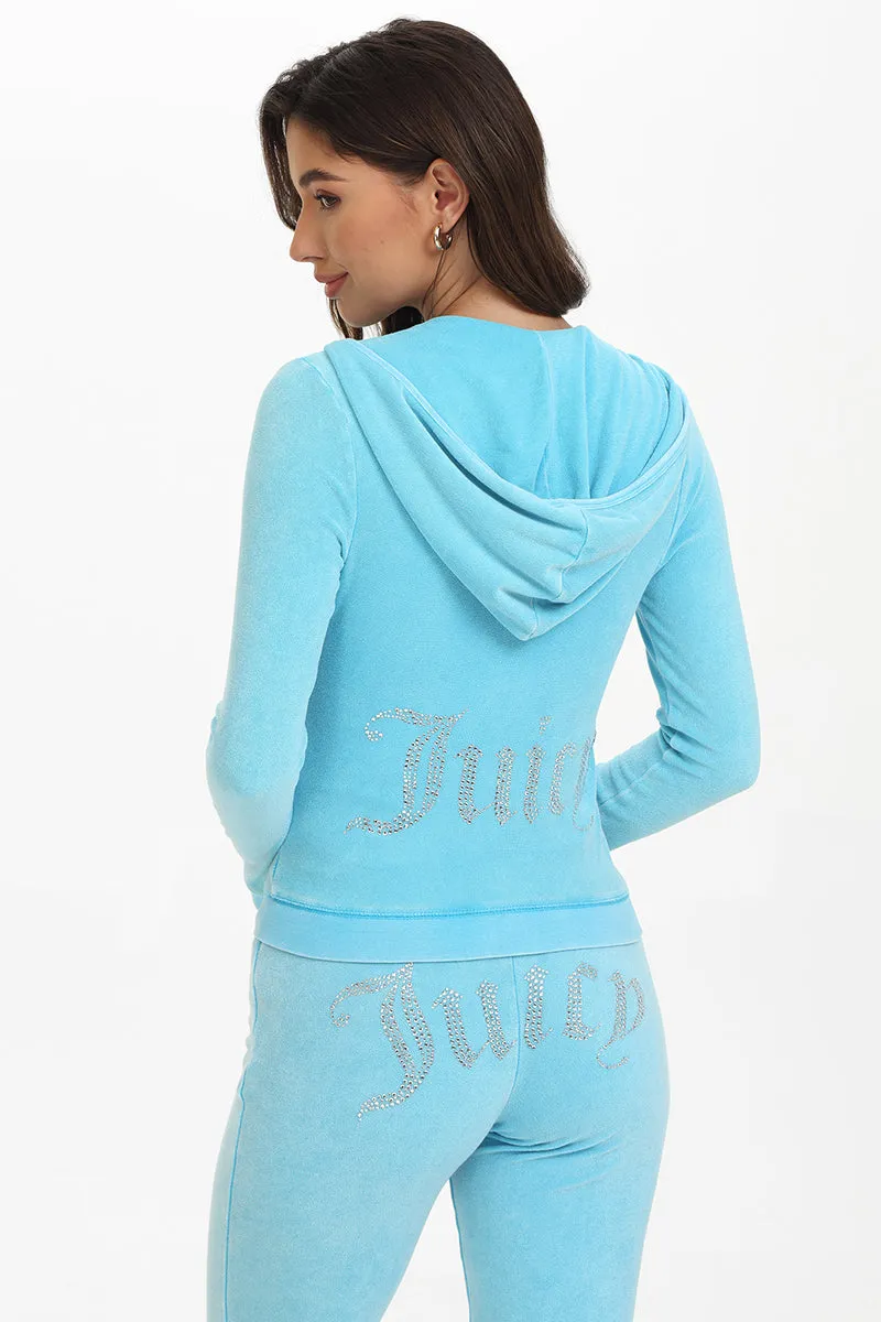 Big Bling Towel Terry Zip Hoodie sold by Juicy Couture product image thumbnail 2