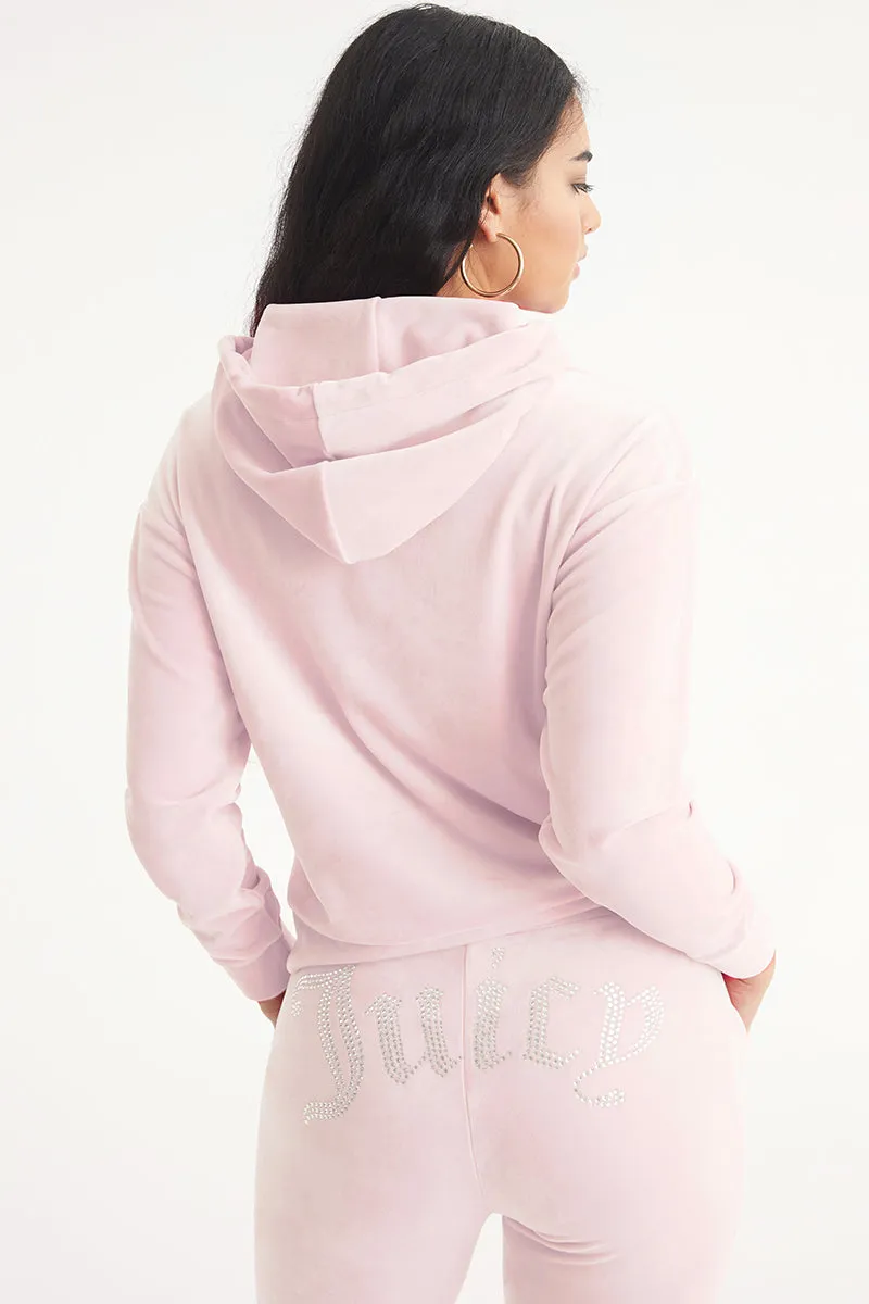 Oversized Big Bling Velour Hoodie sold by Juicy Couture product image thumbnail 3