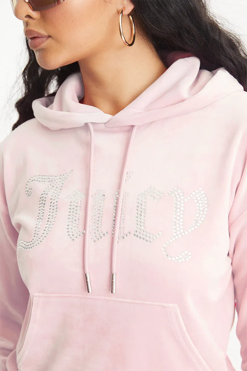 Oversized Big Bling Velour Hoodie sold by Juicy Couture product image thumbnail 5