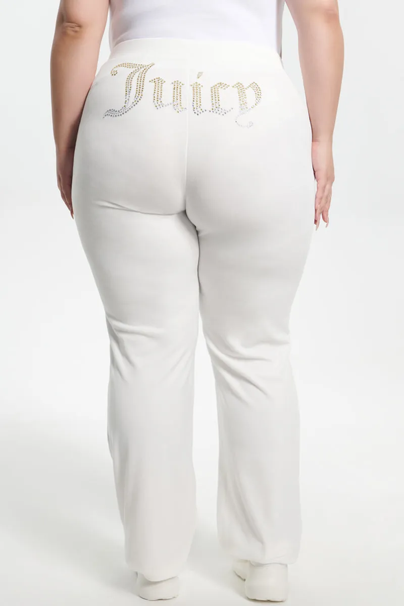 Plus-Size Ombre Big Bling Velour Track Pants sold by Juicy Couture