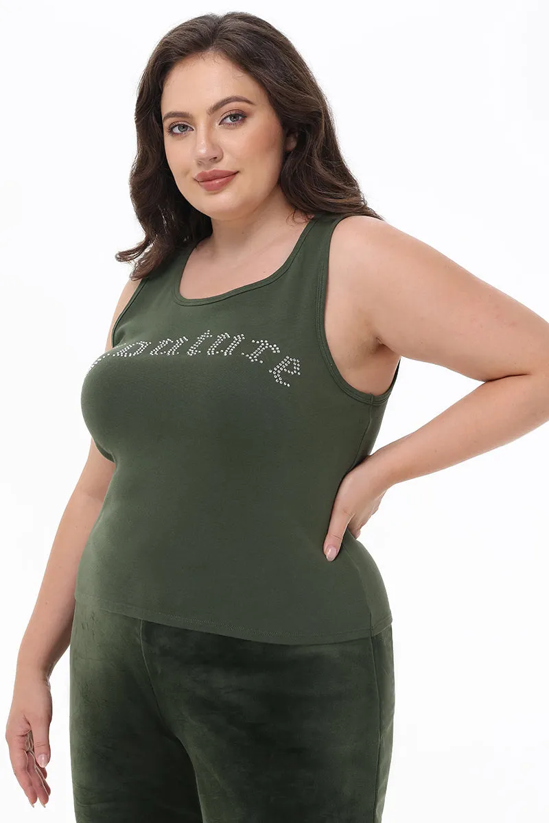 Plus-Size Big Bling Couture Tank Top sold by Juicy Couture product image thumbnail 3