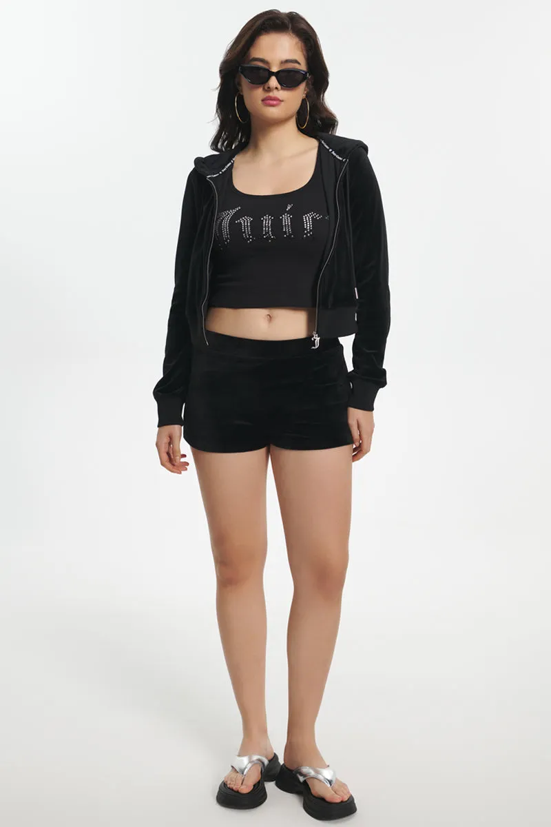 Ombre Big Bling Velour Hoodie sold by Juicy Couture product image thumbnail 4