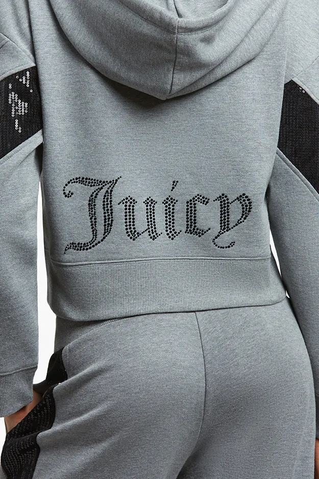 Sequin Fleece Hoodie—REJUICED sold by Juicy Couture product image thumbnail 5