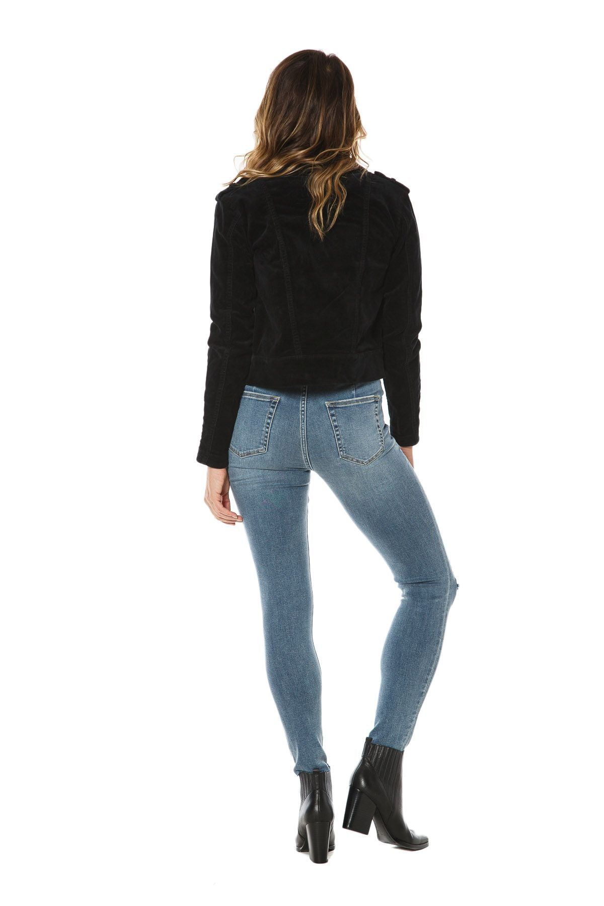 Melrose High Rise Lace Up Skinny Jeans sold by Juicy Couture product image thumbnail 5