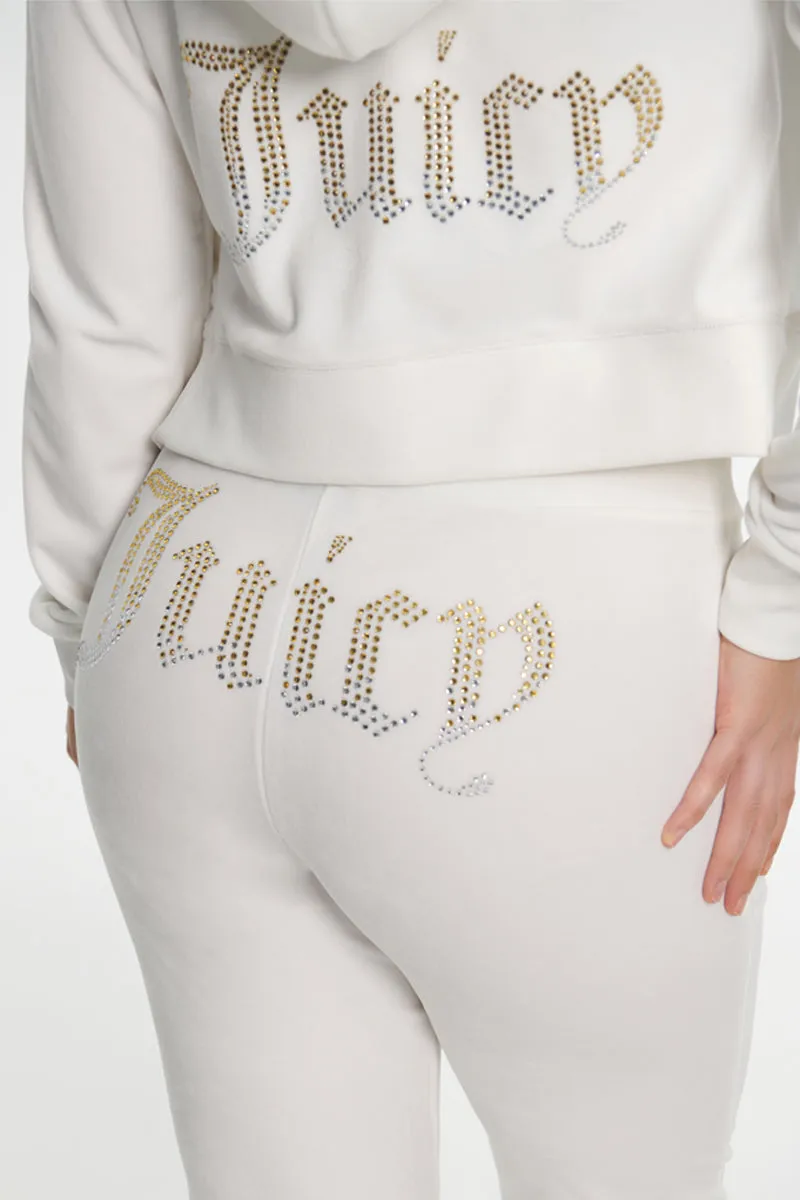 Ombre Big Bling Velour Hoodie sold by Juicy Couture product image thumbnail 4