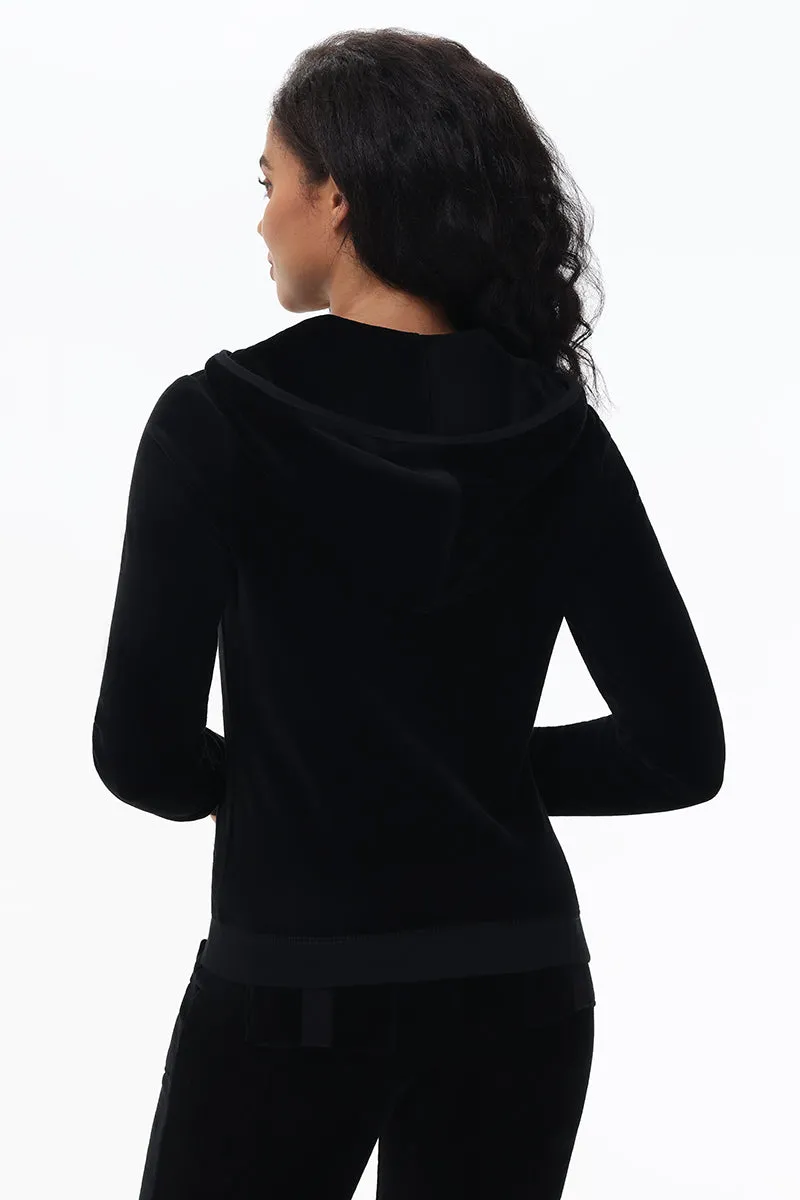 Juicy Roses Bling Cotton Velour Hoodie sold by Juicy Couture product image thumbnail 3