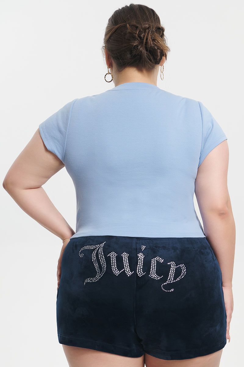Plus-Size Dump Him Baby Tee sold by Juicy Couture product image thumbnail 3