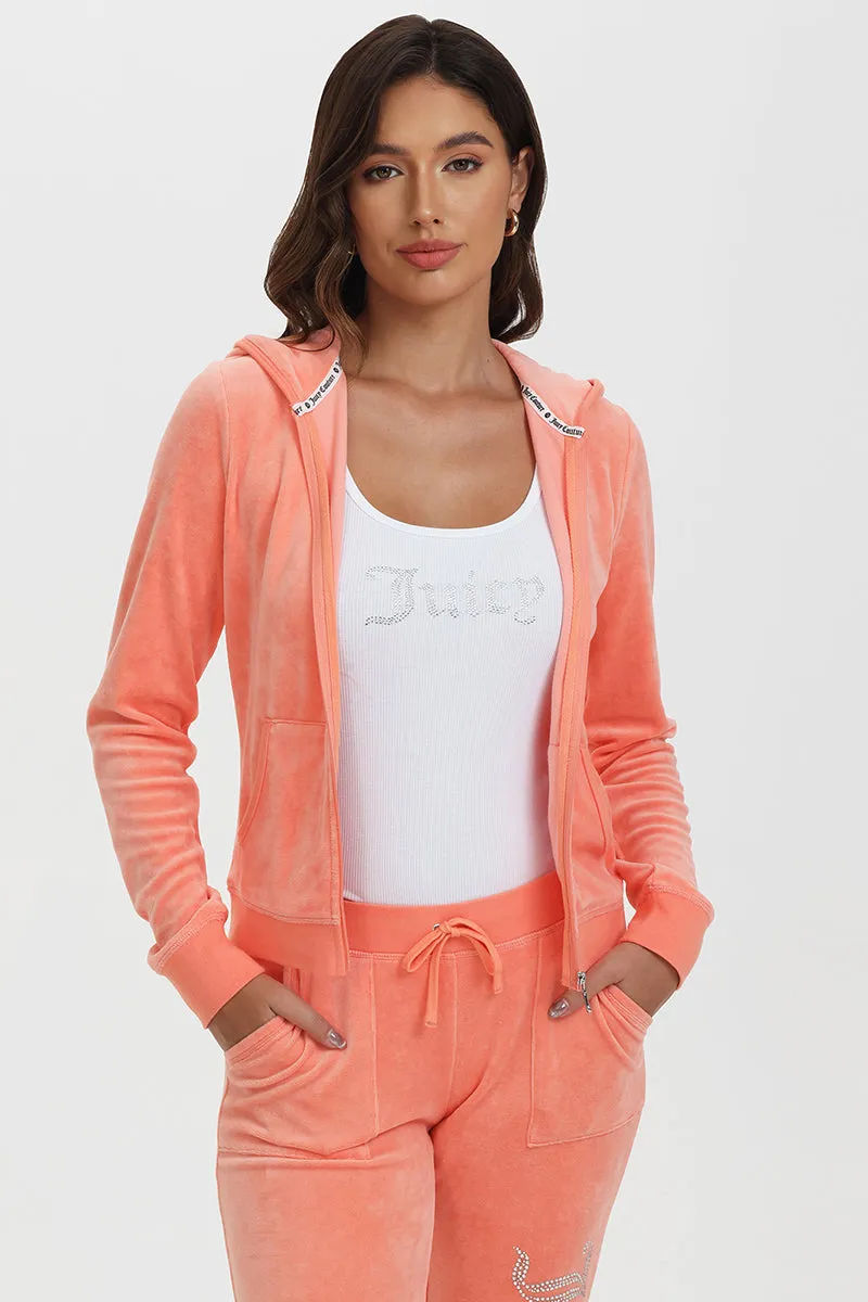 Classic Cotton Velour Hoodie sold by Juicy Couture product image thumbnail 3