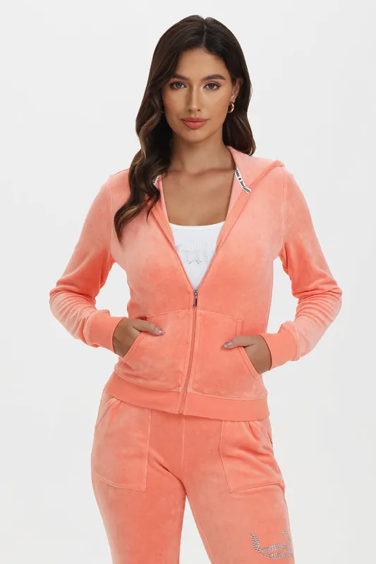 Classic Cotton Velour Hoodie sold by Juicy Couture