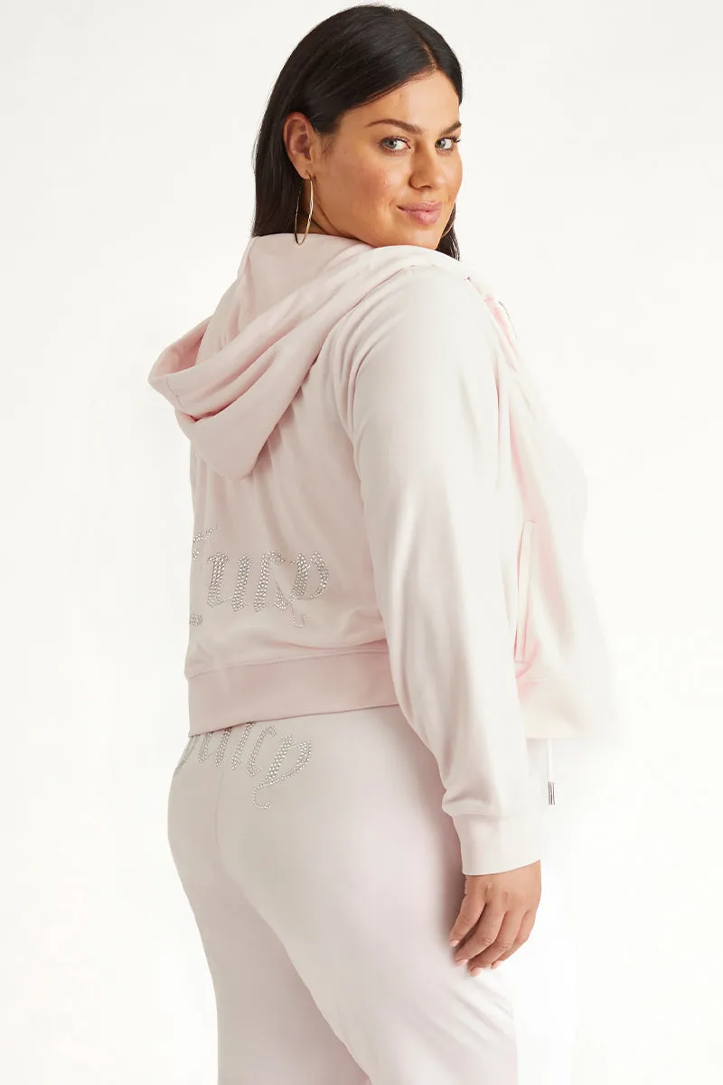 Plus-Size OG Big Bling Velour Hoodie sold by Juicy Couture product image thumbnail 3