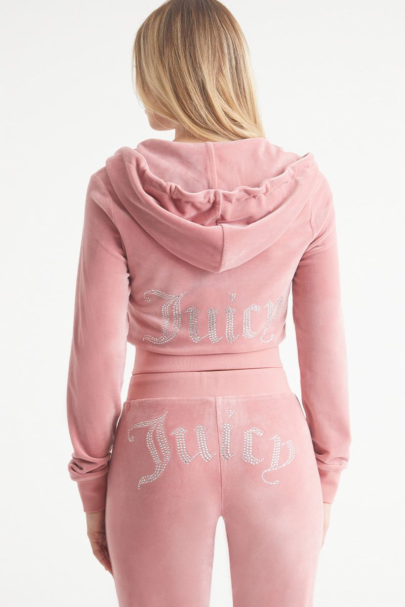 OG Big Bling Velour Hoodie sold by Juicy Couture