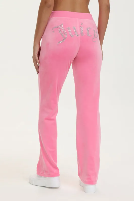 OG Big Bling Velour Track Pants sold by Juicy Couture