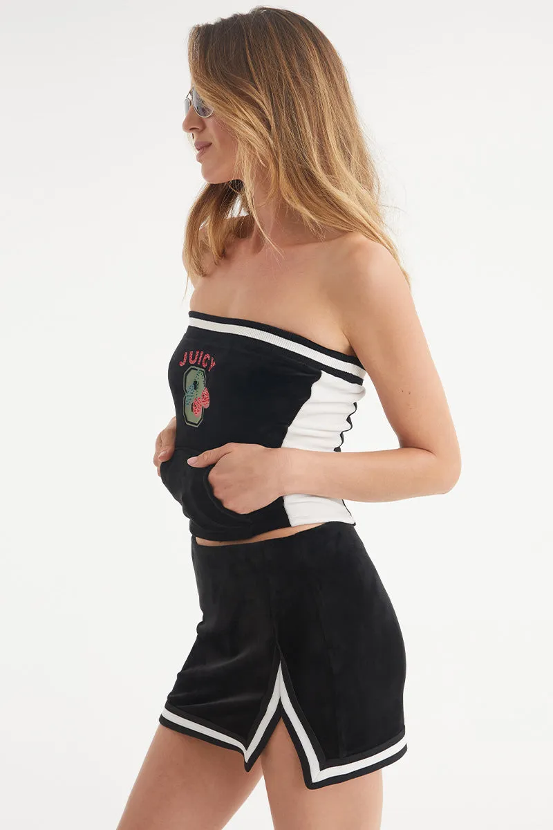 Juicy Varsity Velour Tube Top sold by Juicy Couture product image thumbnail 4