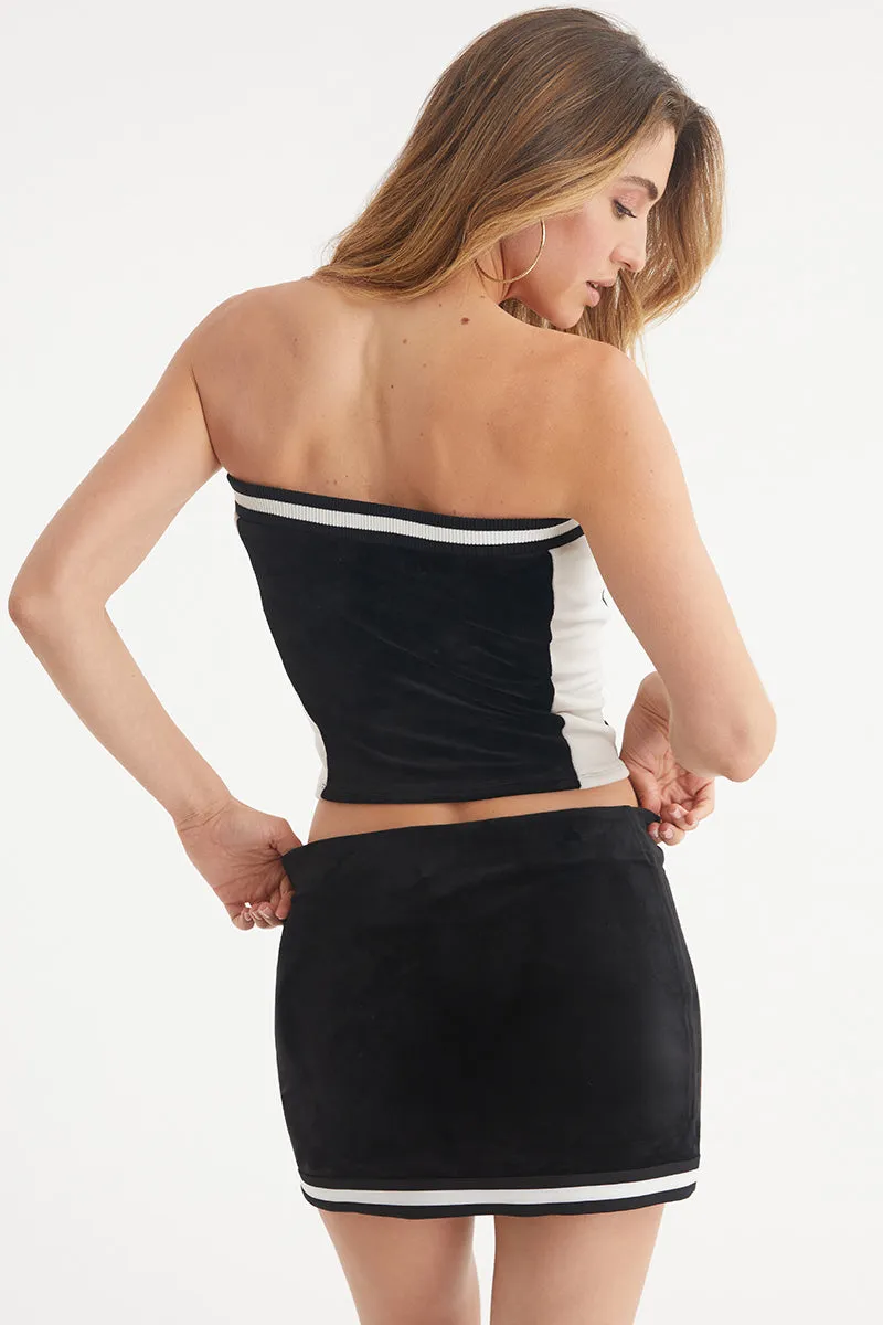 Juicy Varsity Velour Tube Top sold by Juicy Couture product image thumbnail 5