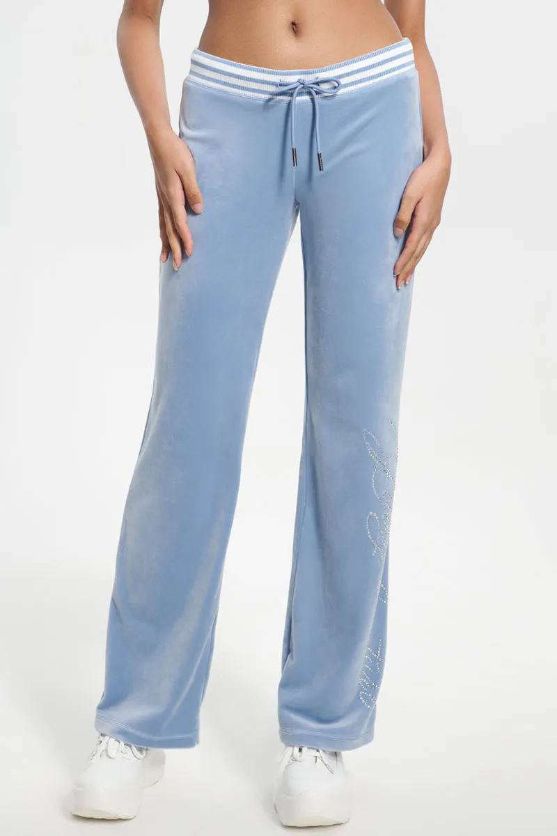 Script Bling Velour Track Pants sold by Juicy Couture product image thumbnail 2