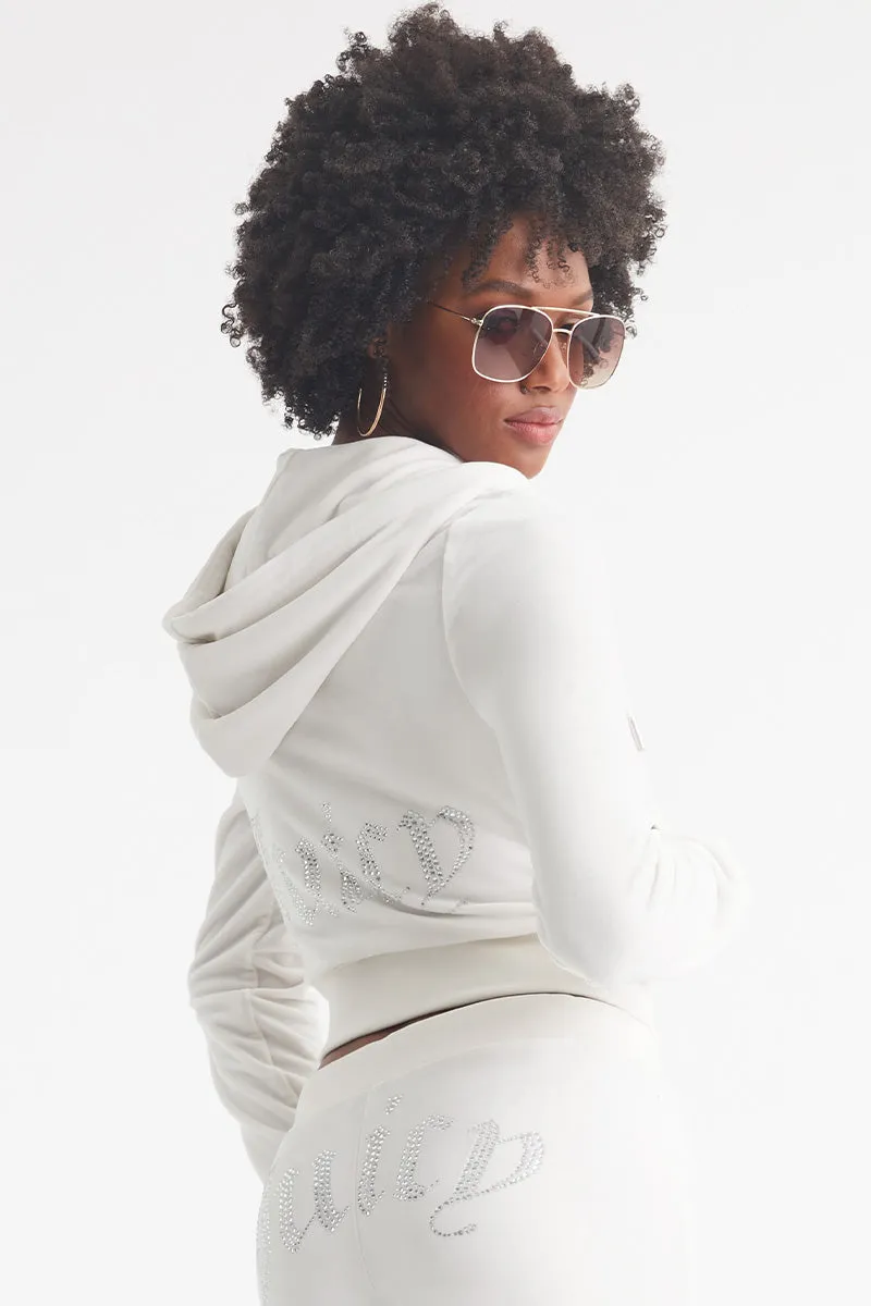 OG Big Bling Velour Hoodie sold by Juicy Couture product image thumbnail 5