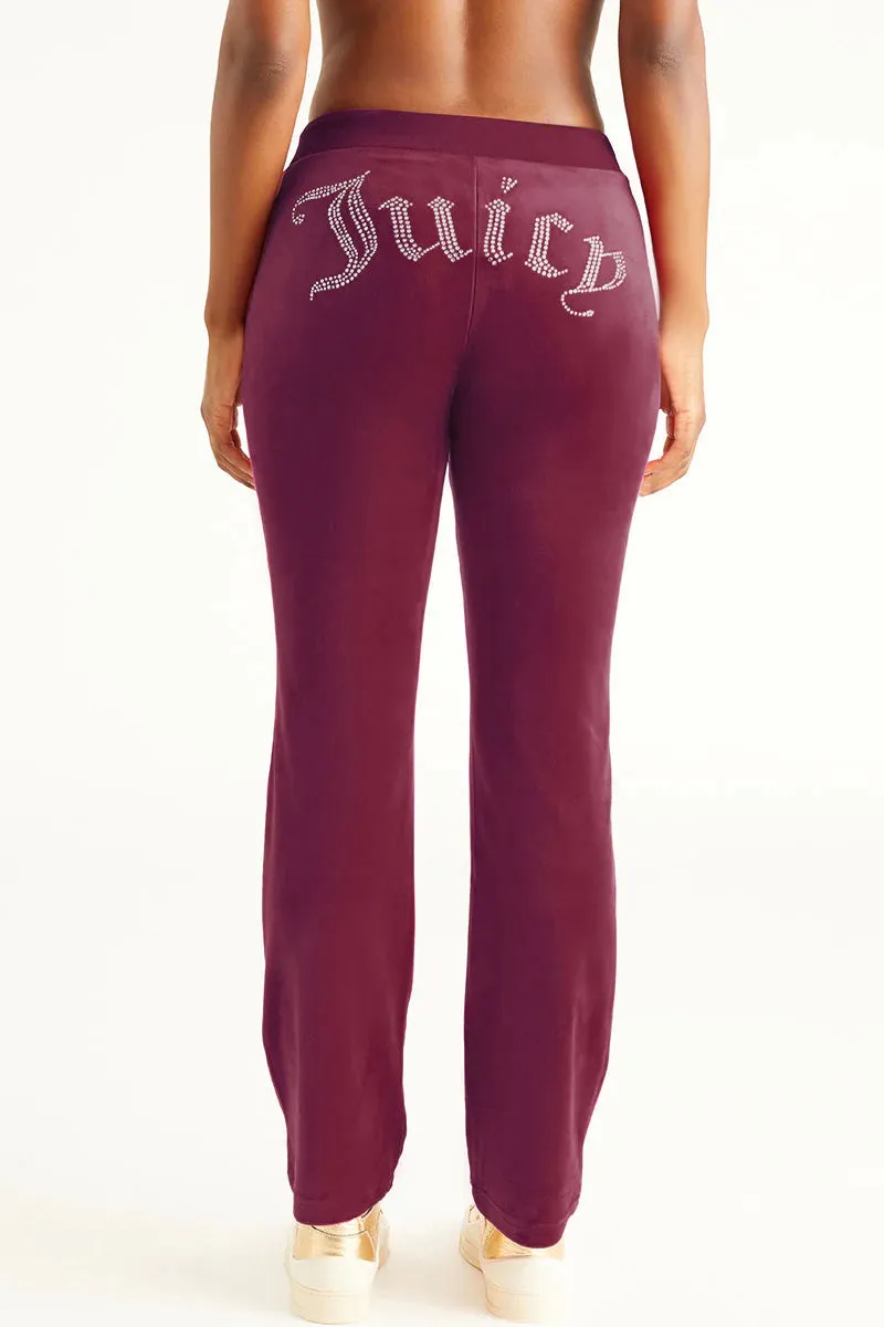 OG Big Bling Velour Track Pants—REJUICED sold by Juicy Couture