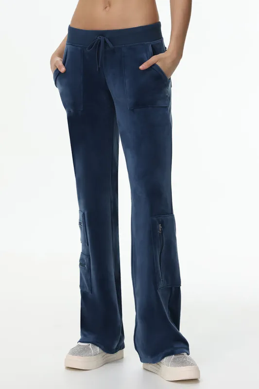 Cargo Snap Pocket Velour Pants sold by Juicy Couture