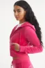 Cancer Customizable Big Bling Velour Hoodie sold by Juicy Couture