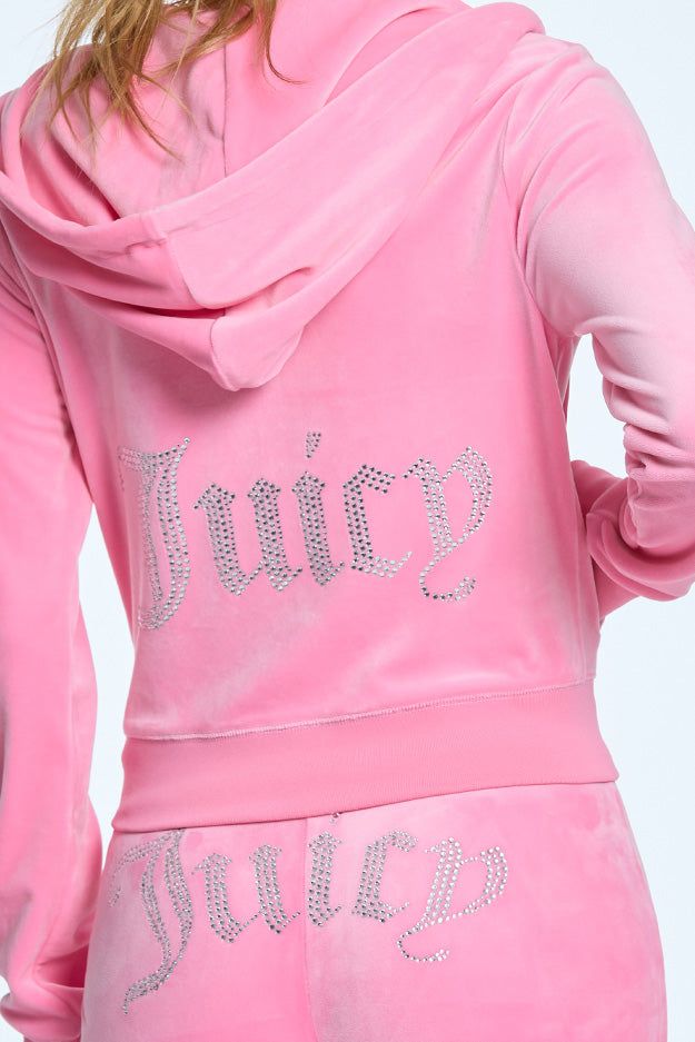 OG Big Bling Velour Hoodie sold by Juicy Couture product image thumbnail 7