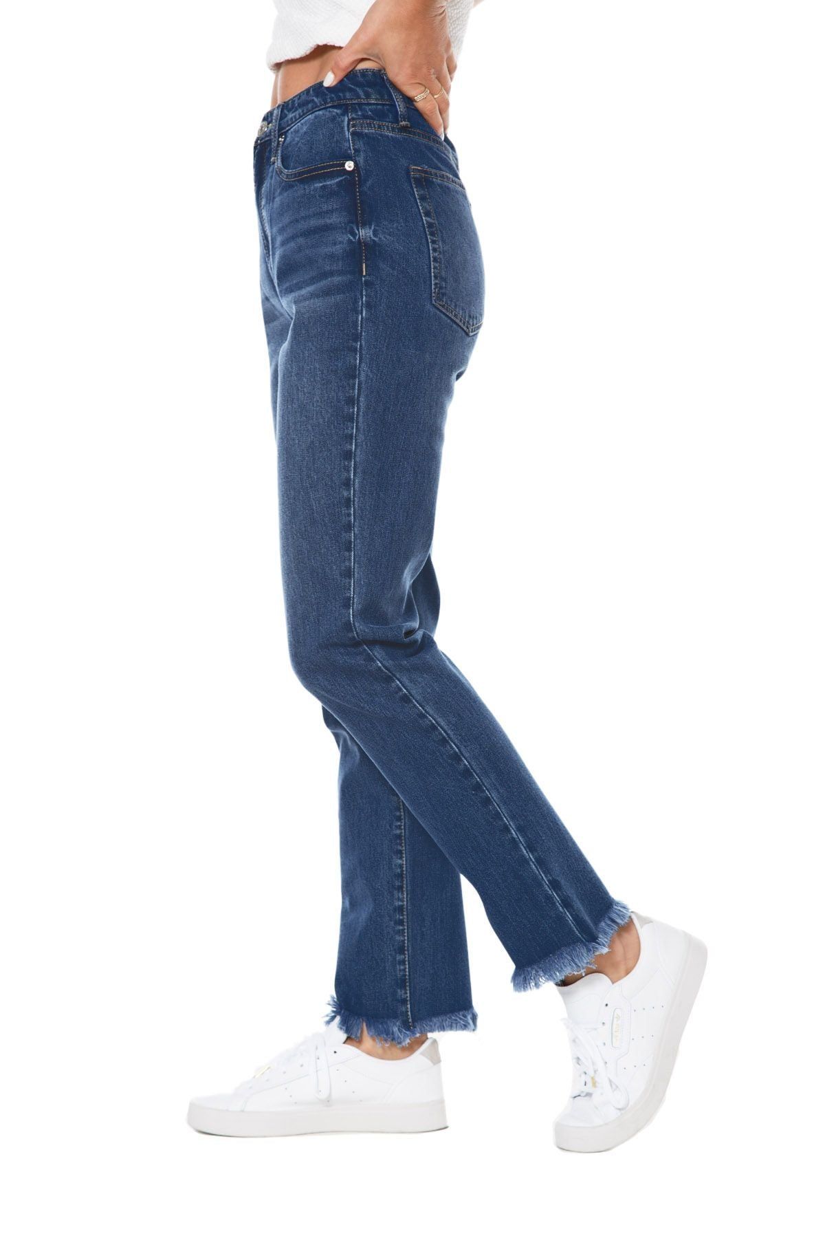 Frayed Hem Venice Straight Leg Jeans sold by Juicy Couture product image thumbnail 3