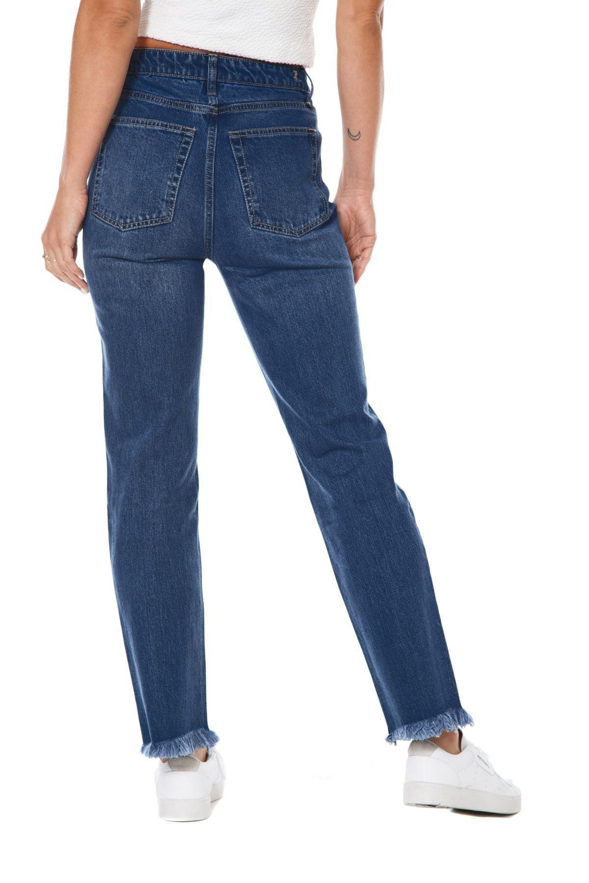 Frayed Hem Venice Straight Leg Jeans sold by Juicy Couture product image thumbnail 5
