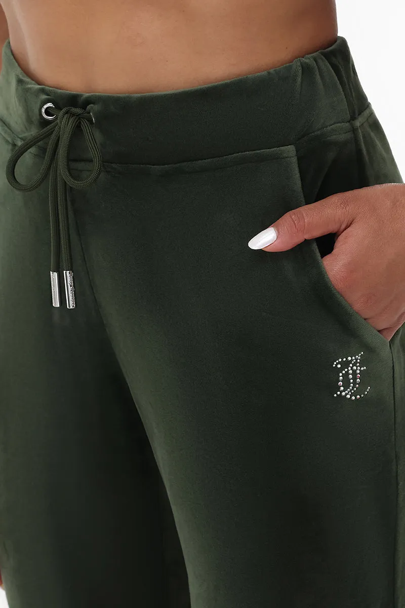 Small Bling Ruched Velour Jogger sold by Juicy Couture product image thumbnail 4