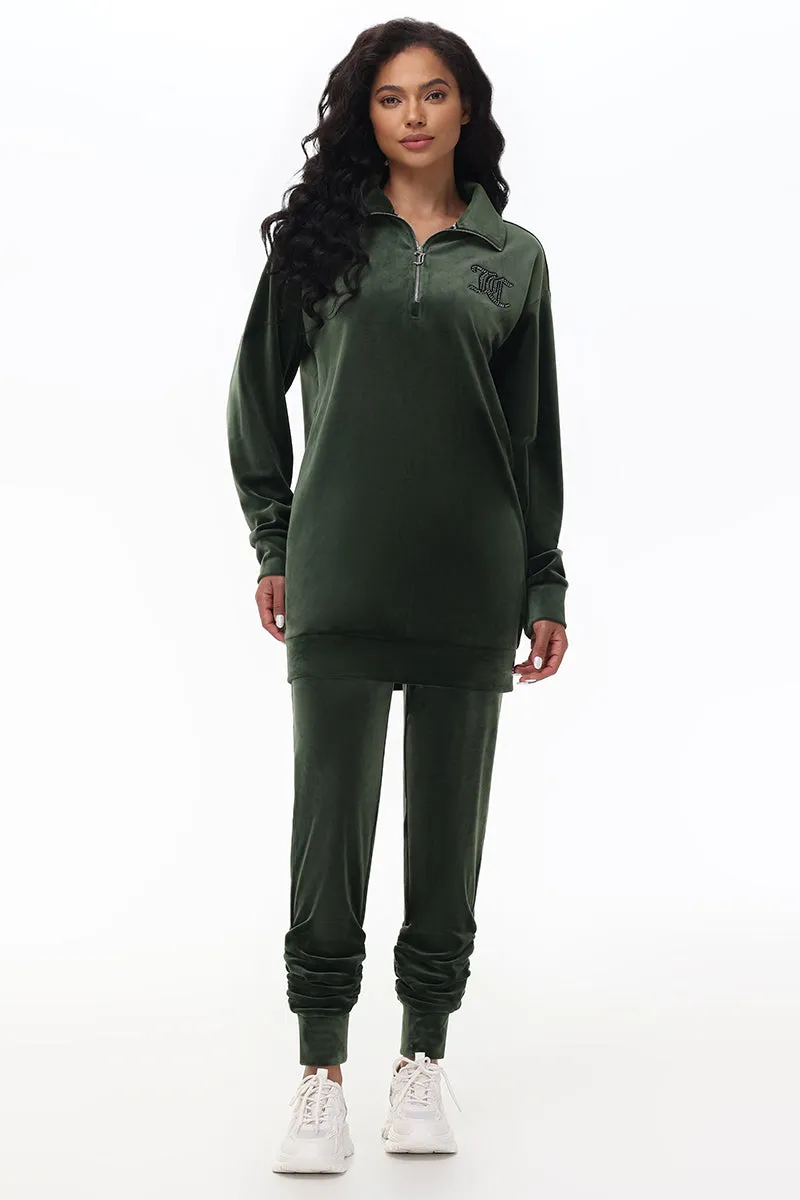 Small Bling Ruched Velour Jogger sold by Juicy Couture product image thumbnail 5