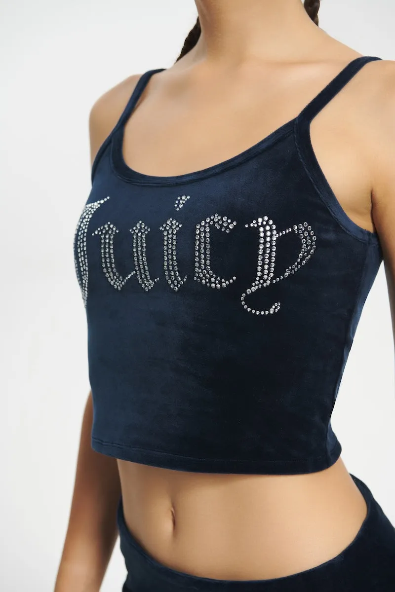 Big Bling Velour Tank Top sold by Juicy Couture product image thumbnail 5