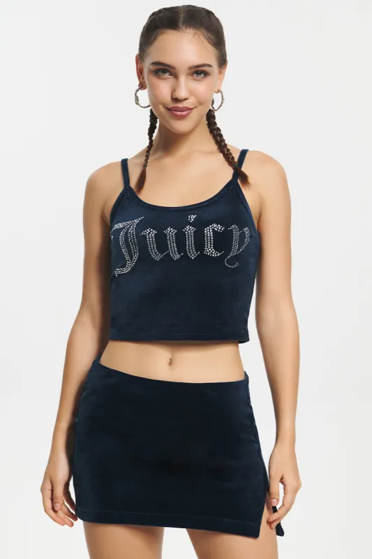 Big Bling Velour Tank Top sold by Juicy Couture
