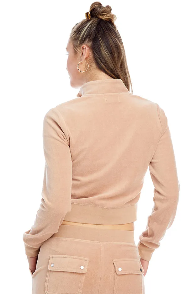Mockneck Velour Track Jacket—REJUICED sold by Juicy Couture product image thumbnail 2