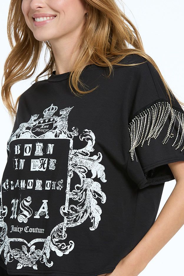 Born In The Glamorous USA Tee sold by Juicy Couture product image thumbnail 4