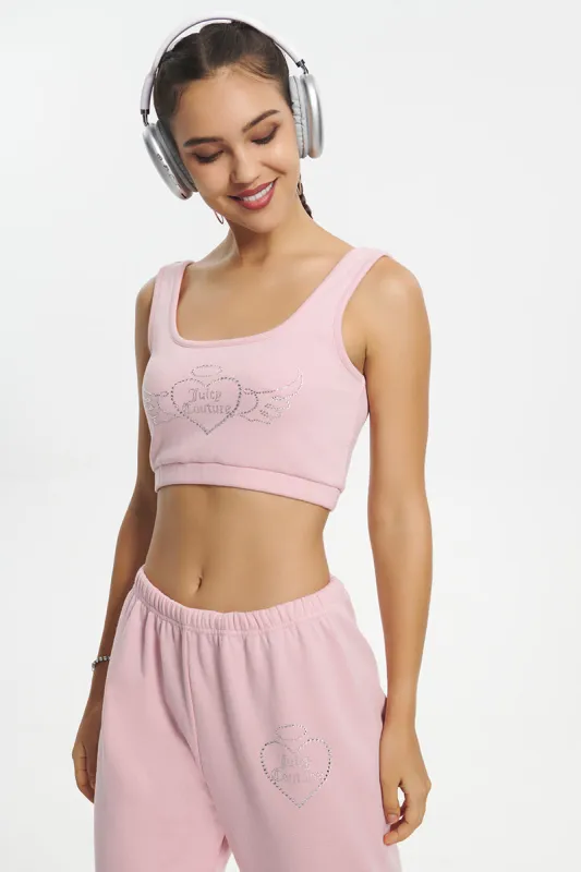 Cropped Sweetheart Tank sold by Juicy Couture