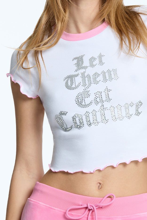 Let Them Eat Couture Baby Tee sold by Juicy Couture product image thumbnail 4
