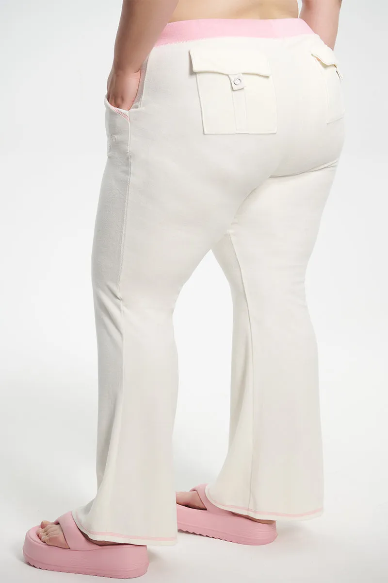 Plus-Size Sweetheart Cotton Velour Track Pants sold by Juicy Couture product image thumbnail 3