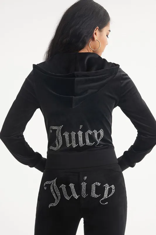 OG Big Bling Velour Hoodie —REJUICED sold by Juicy Couture