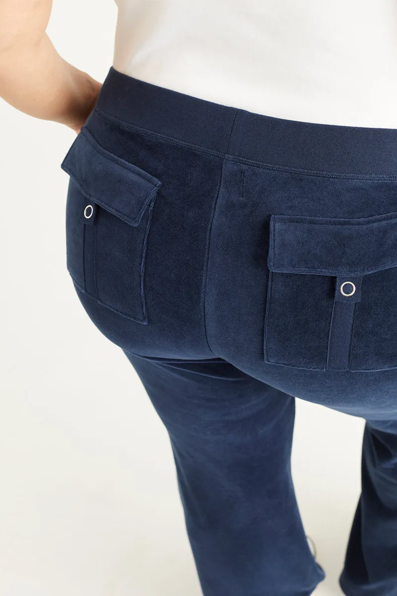 Plus-Size Hollywood Scottie Snap Pocket Cotton Velour Track Pants sold by Juicy Couture product image thumbnail 4