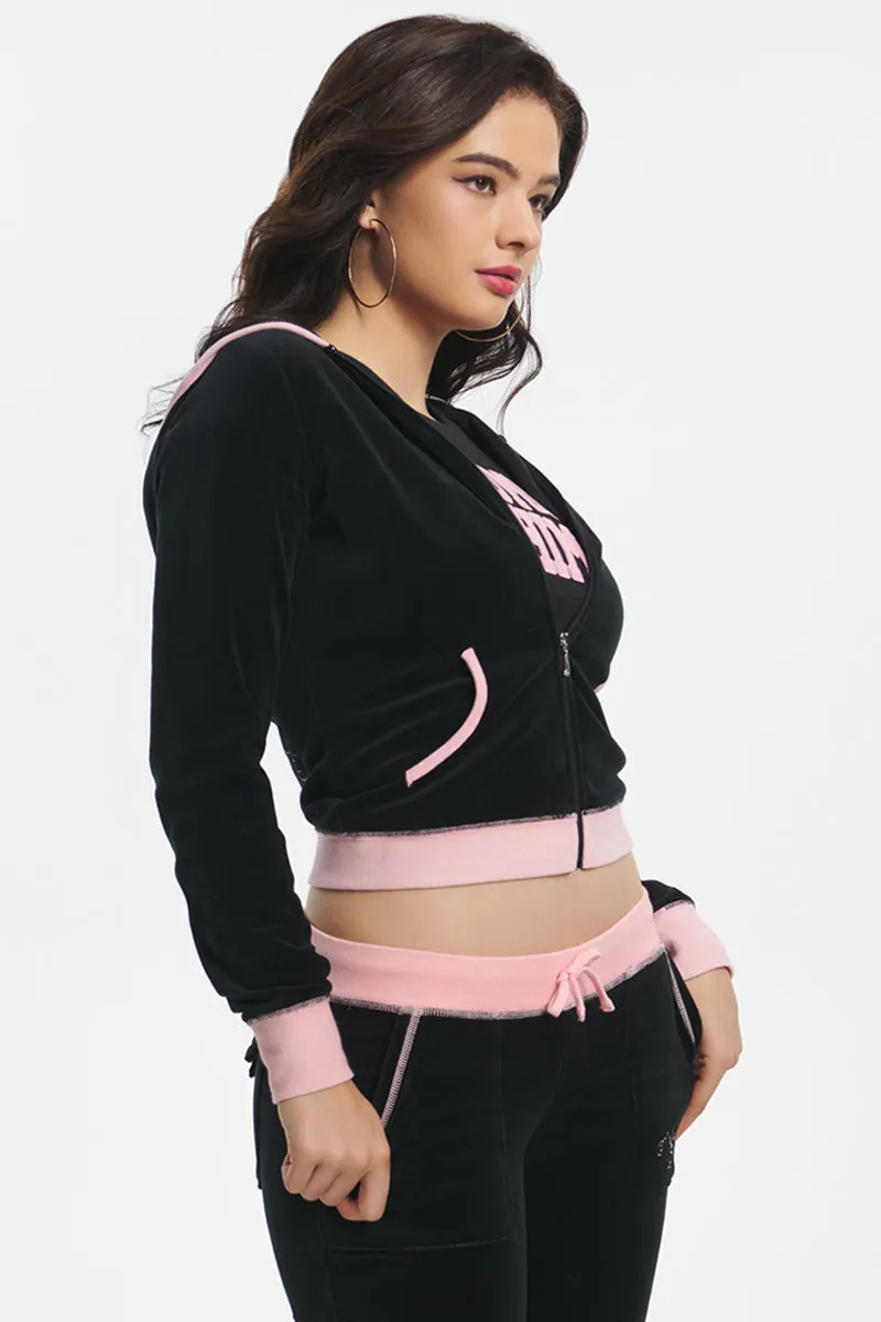 Sweetheart Cotton Velour Hoodie sold by Juicy Couture product image thumbnail 4