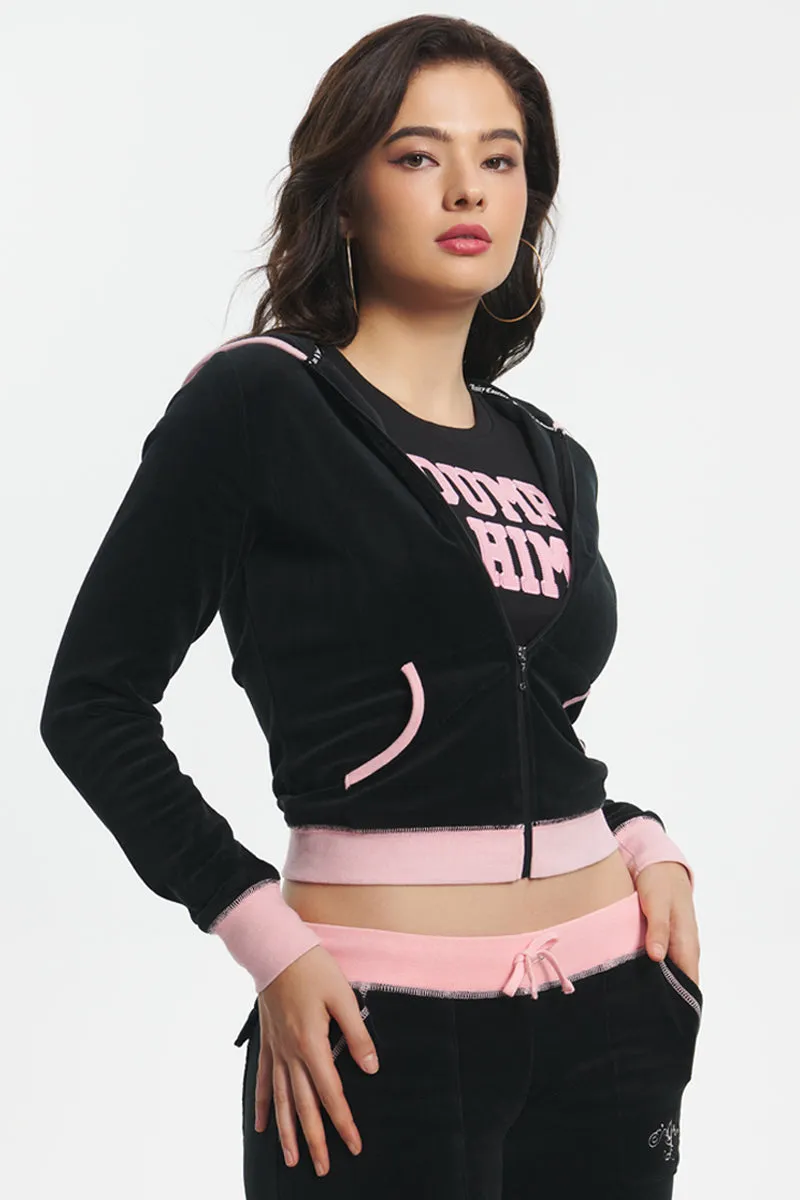 Sweetheart Cotton Velour Hoodie sold by Juicy Couture product image thumbnail 3