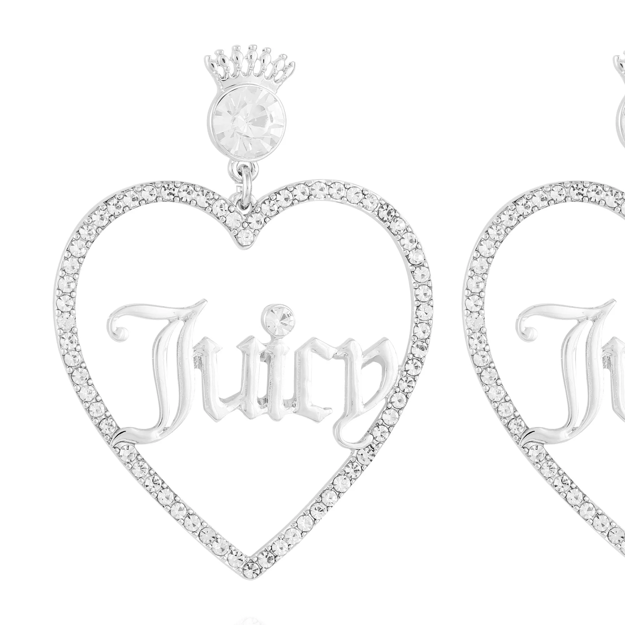 Heart Hoop Drop Earrings sold by Juicy Couture product image thumbnail 2